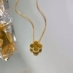 ヴィンテージ アルハンブラ ペンダント、ギヨシェ 、ヴァン クリーフ&アーペル Van Cleef & Arpels VCARP4KL00｜本日限定特価｜新品未使用-WTO輸入1