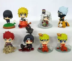 【中古】トレーディングフィギュア 全8種セット 「ぷちきゃらランド NARUTO-ナルト-疾風伝 もういっちょ口寄せの術!」