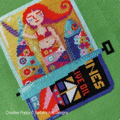 ★2025NEW★🟦⬜🟥クロスステッチチャート 図案🐠Canned Beauty🐠◆美しい缶詰◆ バーバラ*アナ* デザイン スペイン  BARBARA ANA DESIGNS 輸入刺繍 輸入クロスステッチ 輸入図案
