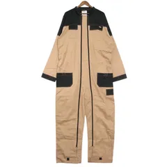 ユーロディッキーズ つなぎ オールインワン 大きいサイズ古着 メンズ116/46R ネイビー系 pc-0580