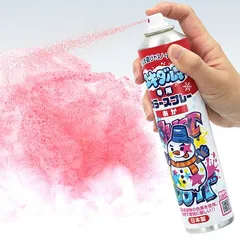 ユキダルマ専用 カラースプレー 赤　　[雪に文字 雪だるま遊び 装飾 スノーアート 雪に線 雪に絵 お絵描き 雪遊び クリスマス パーティー イベント]【B-3492_020024】u89