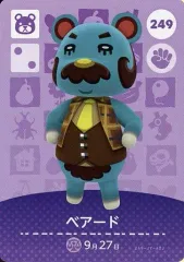 【中古】どうぶつの森amiiboカード 249：ベアード
