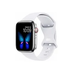 Tighesen Apple Watch バンド アップルウォッチ バンド (ホワイト, 42/44/45/49mm M/L)