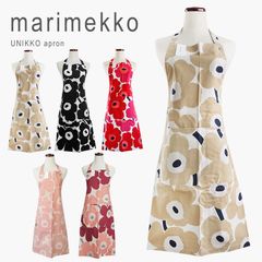 新品未使用 マリメッコ エプロン おしゃれ 大人 かわいい レディース プレゼント ウニッコ キッチン 北欧 花柄 人気 定番母の日 ギフト 女性 marimekko PIENI UNIKKO APRON 064161 072929 072563 069907