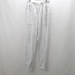 ◇ ⊂ snidel スナイデル ウエストゴム 花柄 スウェットパンツ サイズ1 ライトグレー レディース E  【1502180057489】