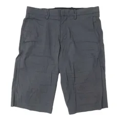 Theory セオリー 春夏 CRUNCH JAKE W S A★ ストレッチ 麻 リネン ショート パンツ Sz.28　メンズ グレーのサムネイル