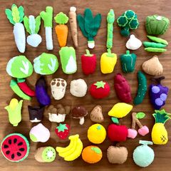 アルミラージ。フェルト 野菜 果物 おままごと 33f74c45921e575221285869583439