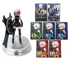 【中古】ボードゲーム シールダー/マシュ・キリエライト+スキルカード(奮い立つ決意の盾) 「Fate/Grand Order Duel -collection figure- Vol.1」