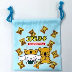 【中古】バッグ シナモロール 巾着 「コアラのマーチ×サンリオキャラクターズ」