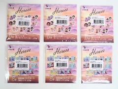 6点セット 伊波ライ くじスクエア にじさんじHEROES海の家くじ 缶バッジ＆ダイカットステッカー/SNS風クリアカード