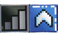 【中古】バッジ・ピンズ 階段＆滑る床 フィールドスクエア缶バッジセット 「ドラゴンクエスト 誕生35周年記念 ふくびき所スペシャル ～思い出いっぱい!ゆめいっぱい!!編～」 G賞