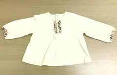 バーバリー ベビー 長袖Tシャツ 女の子 3M 62cm(BG015C◆