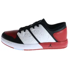 NIKE (ナイキ) AIR JORDAN NU RETRO 1 LOW DV5141-601 エアジョーダン ニューレトロ ローカットスニーカー ホワイト/ブラック/レッド US8.5/26.5cm
