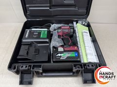 ♪【未使用】HiKOKI インパクトドライバ WH36DC2XPRS 36Vバッテリー×1 充電器 ケース ハイコーキ【中古】