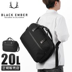 ブラックエンバー ブリーフケース ビジネスバッグ ボディバッグ メンズ ブランド 斜めがけバッグ 撥水 防水 A4 20L PC収納 16インチ BLACK EMBER 7225004