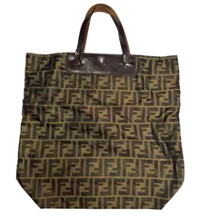 FENDI エコバッグ FFロゴプリント FENDI エコバッグ FFロゴプリント