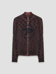 P.A.M. / PERKS AND MINI (パム / パークス アンド ミニ) STEADFAST ZIP THROUGH KNIT (RED) [PAM ジップアップニット セーター ハイネック ロゴ グラフィック ブランド] [レッド]