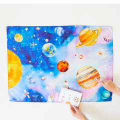 SARAH'S SILK  Outer Space Seek and Find Playsilk - アウタースペース•プレイシルク