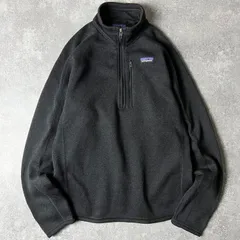 21年製 Patagonia ハーフジップ ベターセーター ジャケット S / パタゴニア フリース プルオーバー ハイネック ブラック 黒