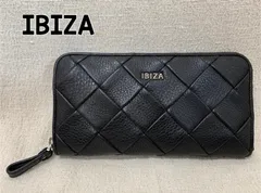 IBIZA イビサ花柄エンボス長財布 黒 グレー 牛革 L字ファスナー長財布 – イビサ オンラインショップ