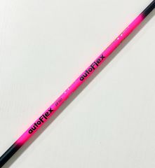 【中古シャフト】オートフレックス SF505 36.625インチ アイアン用 #7 ブラック/ピンク シャフトのみ ■ AUTO FLEX