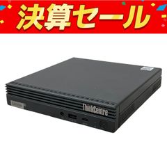 LENOVO ThinkCentre M70q Tiny 11DUS6QK00 ミニデスクトップ パソコン i5 10400T 64GB SSD 64GB 256GB win11 中古 M10137955