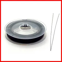 【特売】(SAJ)オペロンゴム ブレスレット用(ブレスレット 作り方 解説書付き)(1個)(黒)