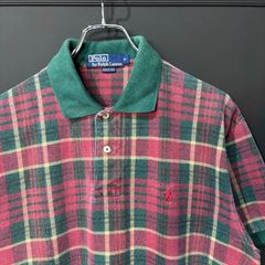 90s Polo by Ralph Lauren チェックポロシャツ USA製