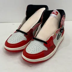 【姫路東店】 中古 NIKE | ナイキ スニーカー AIR JORDAN 1 HIGH OG SPIDER-MAN DV1748-601 2023S/S 27.5cm レッド 【126】