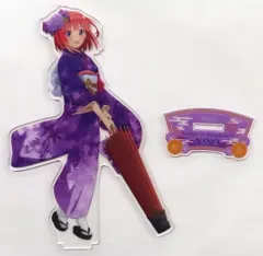 【中古】アクリルスタンド・アクリルパネル 中野二乃 着物ガール アクリルスタンド 「五等分の花嫁∬」 京都国際マンガ・アニメフェア2021(京まふ)グッズ