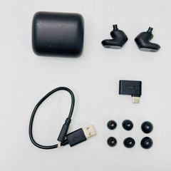 【ジャンク】ソニー ゲーミングイヤホン INZONE Buds:WF-G700N Fnatic監修 / 完全ワイヤレス / 低遅延2.4GHzワイヤレス接続 USBType-Cトランシーバー同梱 / アクティブノイズキャンセリング  ブラック