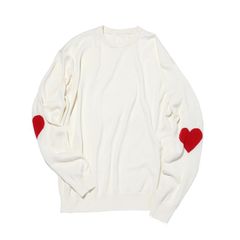 SOPHNET.HEART ELBOW PATTERN CREWNECK KNIT  ニット  SOPH-222059