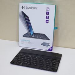 ロジクール Logicool キーボードカバー  キーボード マグネットクリップ iPad Air ブラック 薄型 軽量 パソコン スタンド機能 EG7727 中古オフィス家具