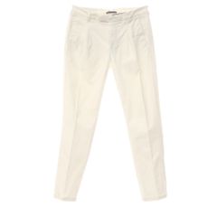 【中古】イレブンティ eleventy コットン カジュアルスラックス パンツ ホワイト【サイズ31】【メンズ】