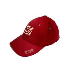 ステューシー STUSSY 90's Stussy hats OLD STUSSY 紺タグ  帽子 メンズ帽子 キャップ レッド 101hat-112