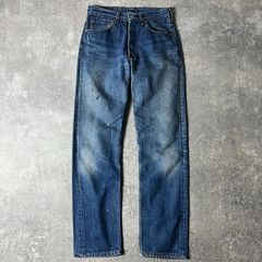 リーバイス501 Levis W33 青 古着 ヒゲ ハチノス 22406 - メルカリ