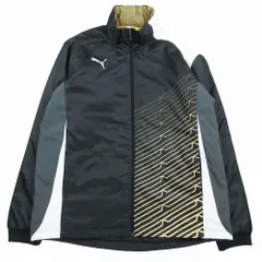 PUMA プーマ ジャケット ブルゾン 中綿入り ウインドブレーカー 上着 サイズO ブラック 黒 メンズ 【中古】