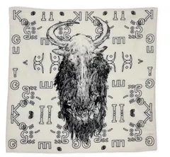 King Gnu（キングヌー）2024 THE GREATEST UNKNOWN グッズ GNU HANDKERCHIEF ハンカチ