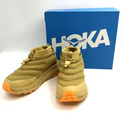 HOKA ONE ONE M KAHA 2 FROST MOC GTX ハイキングシューズ ベージュ 26cm 箱付き キャンプ ハイキング アウトドア ホカオネオネ ◇ TA2058