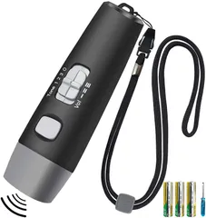 【在庫セール】電子ホイッスル 電子笛 3段階 3種類ホイッスル 大音量 130db サッカ バスケットボール スポーツ 審判 団体競技 アウトドア 防災 防犯 登山 害獣 対策 3本AAA電池付き