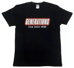 【中古】Tシャツ(男性アイドル) GENERATIONS Tシャツ ブラック Sサイズ 「GENERATIONS LIVE TOUR 2016 “SPEEDSTER”」 EXILE TRIBE STATION限定 