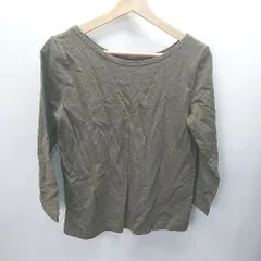 ◇ Le minor ルミノア 長袖 Tシャツ サイズ1 ブラウン系 レディース E  【1407020062008】