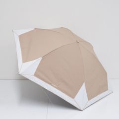 折りたたみ日傘 FURLA フルラ  USED品　晴雨兼用 ロゴ UV 遮光 ベージュ ブランド 遮光 50cm FA9115