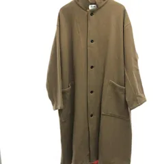 【中古】SOPH.NET×YARMO 18AW WOOL MELTON LAB COAT　SOPH-189038　ベージュ　ソフネット　ヤーモ[66]のサムネイル