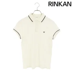 美品　希少　オールド　セリーヌ　半袖　ポロシャツ　刺繍ロゴ　リブ襟 国旗柄 美品 希少 オールド セリーヌ 半袖 ポロシャツ 刺繍ロゴ リブ襟