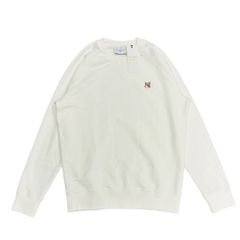 新品 MAISON KITSUNE フォックスヘッド スウェット トレーナー メゾンキツネ エクリュ
