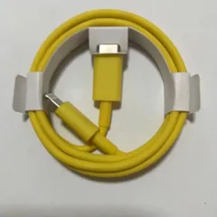 黄　タイプc ライトニング　ケーブル　急速充電　充電器 iPhone モバイル　携帯 1m 2.4a typec Lightning iPhone iPad AirPods TYPE C type