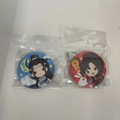 魔道祖師アニメ　ちびキャラ缶バッジセット