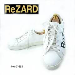 リザード ReZARD ホワイトレザースニーカー （ヒカルツートン