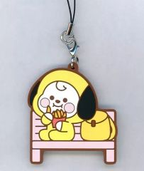 [중고] 잡화 CHIMMY(지민) 마스코트 고무 매력 [BT21 MerryLand] 랠리 게임 참가상